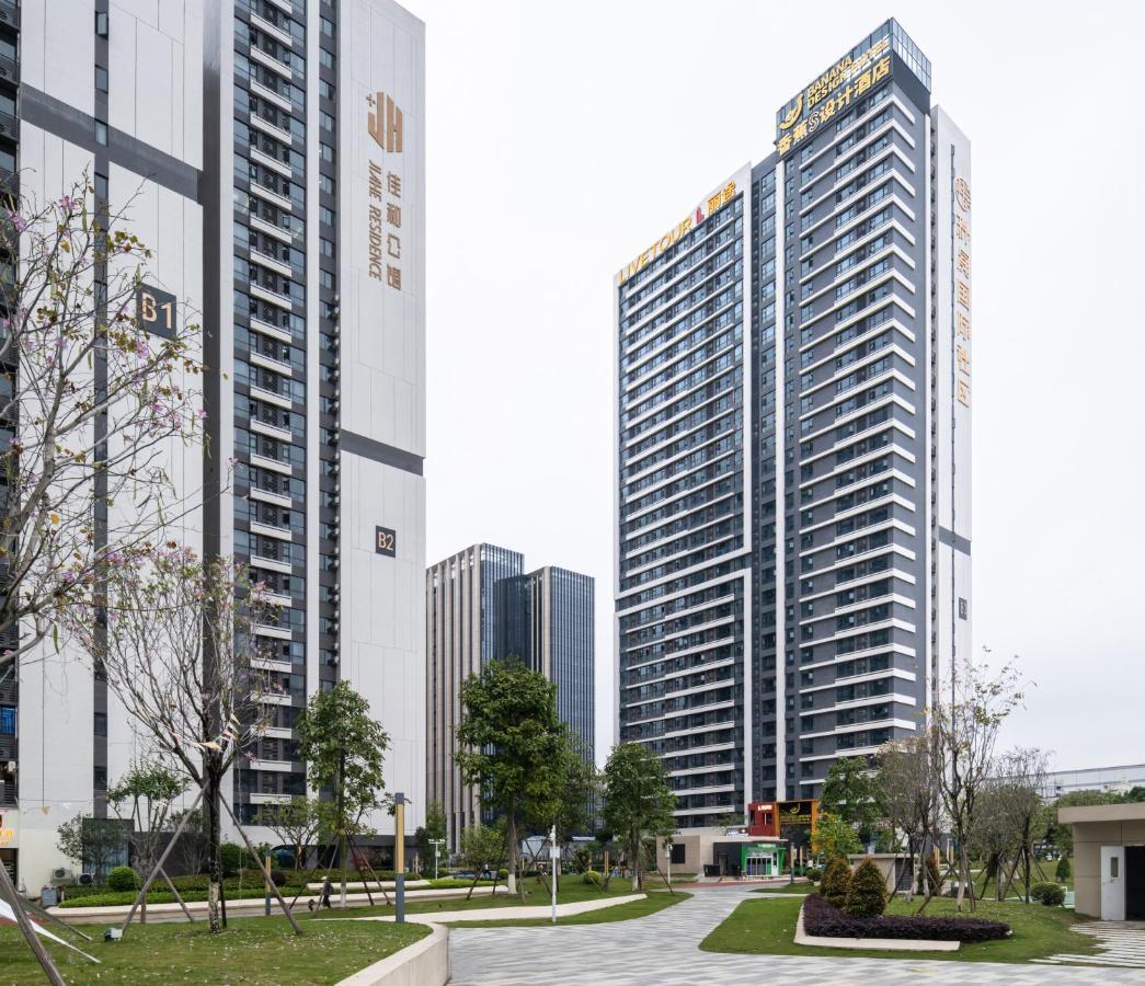 Livetour Hotel Luogang Science City Гуанчжоу Экстерьер фото